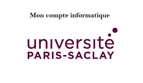 université paris saclay connexion.